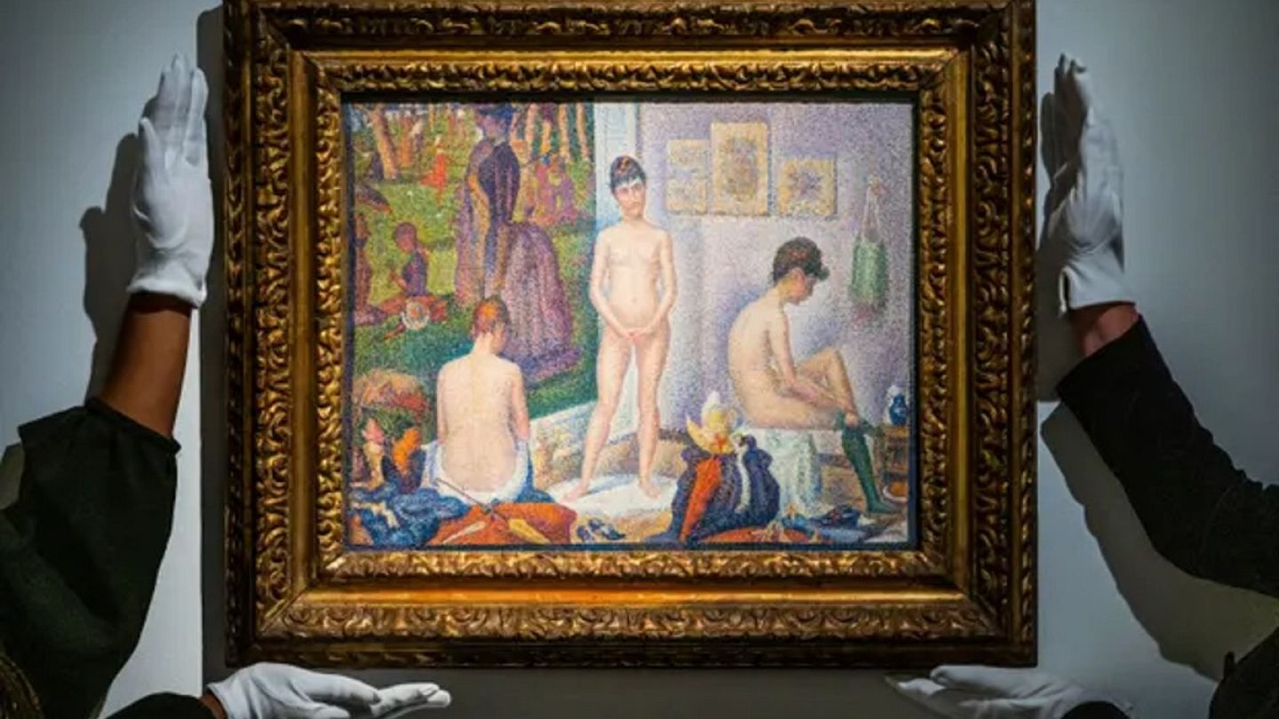 georges seurat's les poseuses ensemble