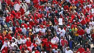 South Africa public sector workers strike over wage demands