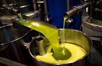 Olive oil mill in the southern town of Quesada, a rural community in the heartland of Spain's olive country,