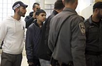 أحمد مناصرة مثل أمام محكمة في القدس في 10 نوفمبر/ تشرين الثاني 2015.