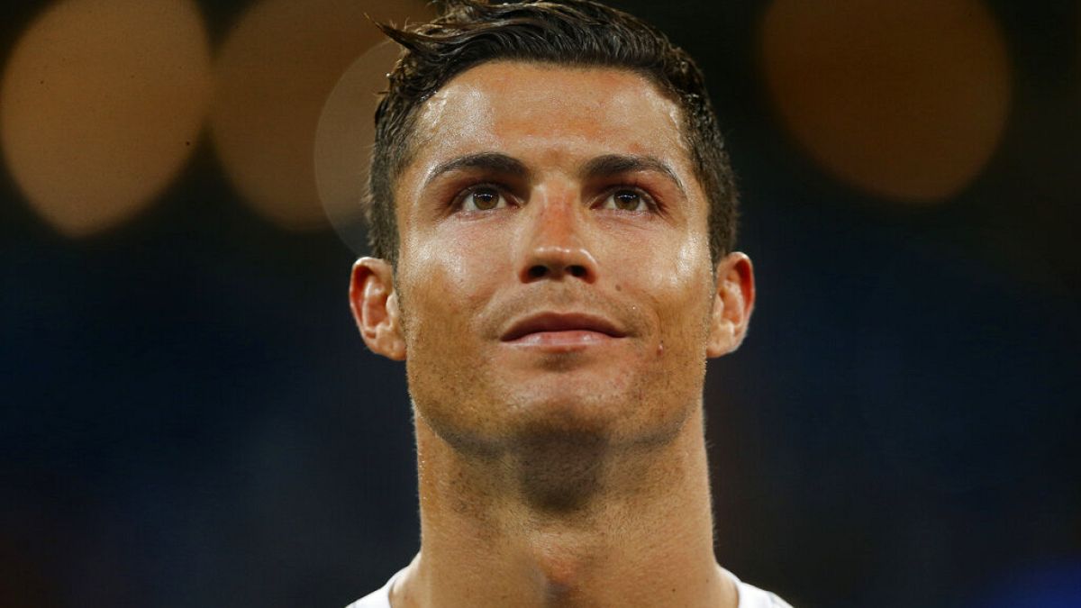 Cristiano Ronaldo, líder da equipa portuguesa.