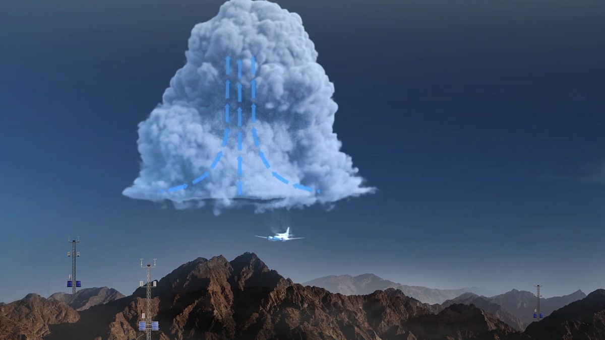 Dubaj felhővetéssel próbál meg több esőt csiholni 