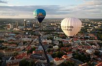 Lithuania is one of the only capital cities in the world where hot air ballooning is permitted. 