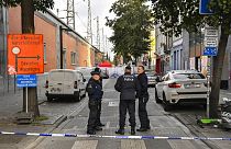 32-летний бельгиец подозревается в нападении на сотрудников полиции.