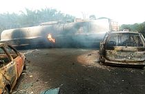 Взрыв бензовоза в Нигерии