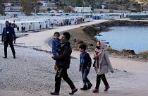 کمپ پناهجویان در یونان