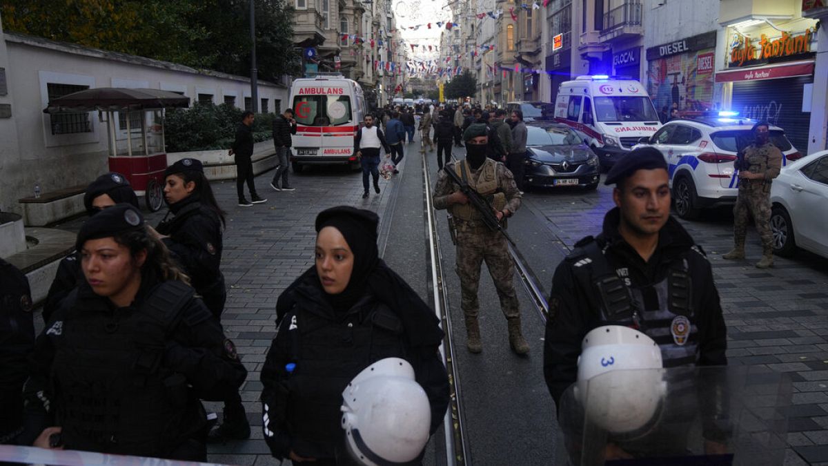 Меры безопасности в Стамбуле после взрыва на улице Истикляль
