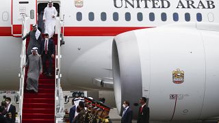 رئيس دولة الإمارات العربية المتحدة الشيخ محمد بن زايد آل نهيان يصل إلى إندونيسيا لحضور قمة دول مجموعة 20. 2022/11/14