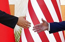 Biden-Xi handshake