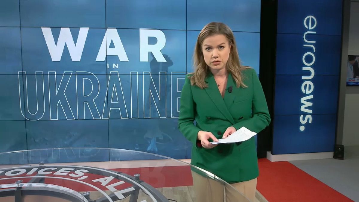 Euronews-Reporterin Sasha Vakulina erklärt die aktuelle Lage an der Front.