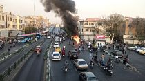 Protest in Teheran (Aufnahme vom 10. Oktober 22)
