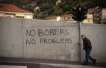 "No confini, no problemi". (Ventimiglia, 12.11.2022)