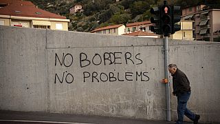 "No confini, no problemi". (Ventimiglia, 12.11.2022)
