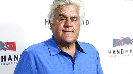  Jay Leno at a benefit event for Hurricane Harvey in Los Angeles on Sept. 12, 2017.