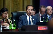 Presidente indonésio na cimeira do G20 em Bali