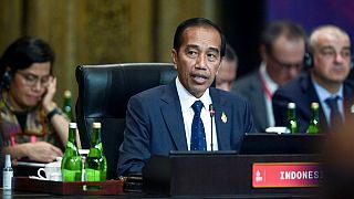 Presidente indonésio na cimeira do G20 em Bali