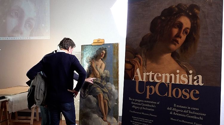 The naked truth: Artemisia Gentileschi's baroque nude to be digitally