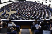 Several European Parliament resolutions are being drafted condemning Russia's aggression against Ukraine.
