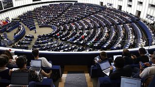 Several European Parliament resolutions are being drafted condemning Russia's aggression against Ukraine.