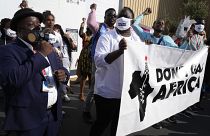 Активисты в Шарм-эш-Шейхе выступают против газовых проектов в Африке