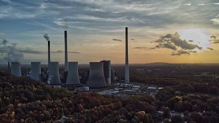 محطة توليد كهرباء تعمل بالفحم الحجري وتتبع لشركة "أونيبر" للطاقة في منطقة غلزنكيرشن، ألمانيا، 22 أكتوبر 2022