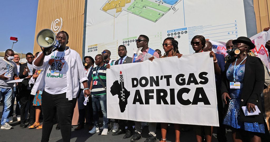 Climate activists call on countries to stop funding new gas projects in ...