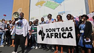 Climate activists call on countries to stop funding new gas projects in Africa