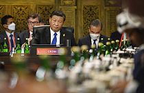 Hszi Csin-ping kínai elnök az indonéziai G20-csúcson