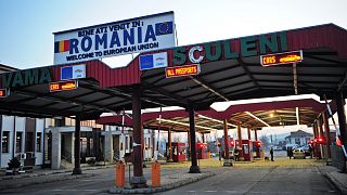 Rumänischer Grenzposten