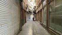 Una calle de Irán