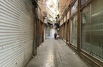 Les rues de Téhéran.