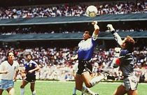 The 1986 'Hand of God' World Cup ball has been sold at auction for approx. €2.3 million