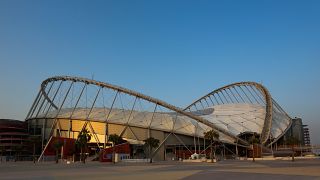 Обновлённый недавно стадион "Халифа" был построен в 1976 году