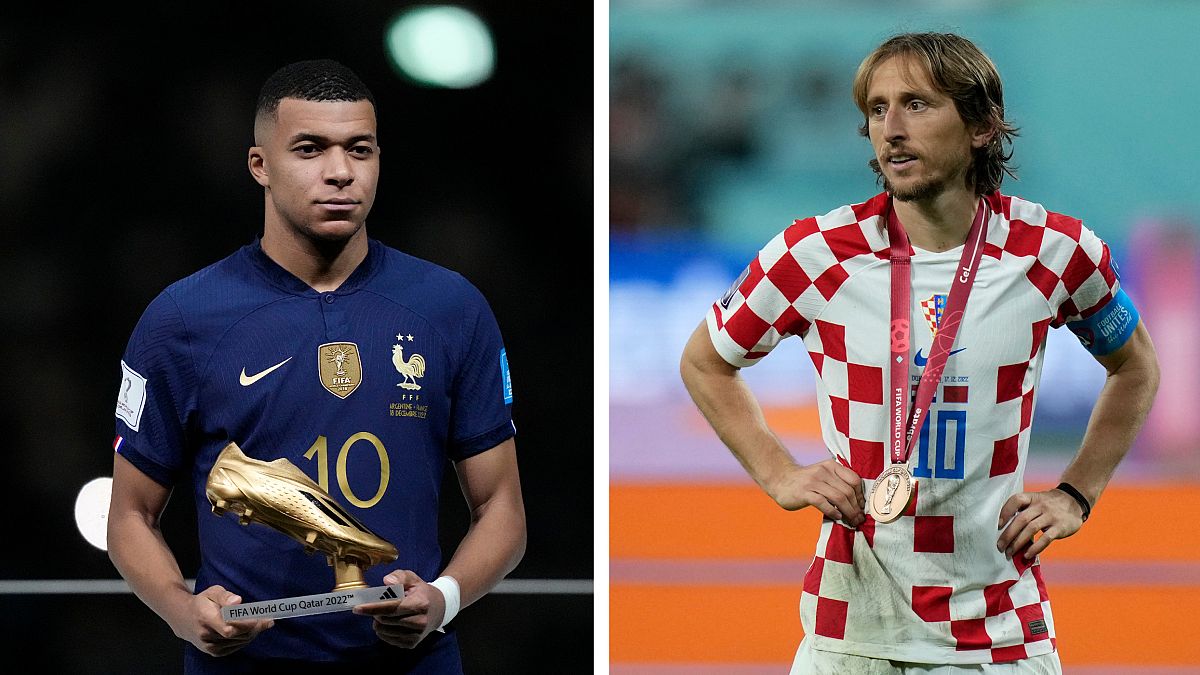 Mbappé foi o melhor marcador do torneio, Modric despediu-se com o bronze