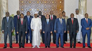 قادة بعض الدول الإفريقية.