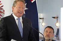 Az ausztrál filantróp, Andrew Forrest egy 2017-es konferencián