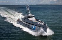 Two Greek coast guard patrol boats were deployed in the operation.