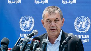  فيليب لازاريني المفوض العام لوكالة الأمم المتحدة لإغاثة وتشغيل اللاجئين الفلسطينيين في الشرق الأدنى الـ"أونروا"