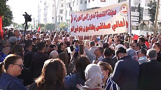 Tunisians protest over Sfax garbage crisis