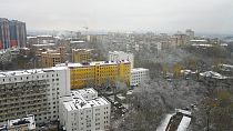 La neve è arrivata a Kiev