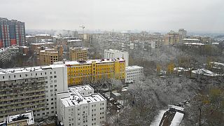 Kijevben leesett az első hó