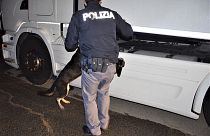 Italian police conducts investigation that led to the issue of 18 arrest warrants for alleged Italian and Tunisian migrant smugglers. Thursday, 17 November 2022.