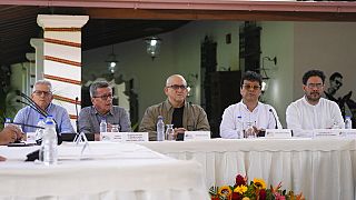 Kolombiya ve ELN delegeleri ekim ayında bir araya gelmişti (arşiv)