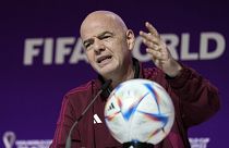 Fifa-Präsident Gianni Infantino hat leidenschaftlich die WM in Katar verteidigt