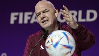 Fifa-Präsident Gianni Infantino hat leidenschaftlich die WM in Katar verteidigt