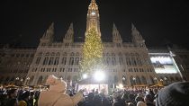 Iluminación navideña en Viena