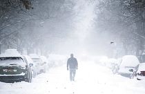 Schneemassen in Buffalo im US-Bundesstaat New York