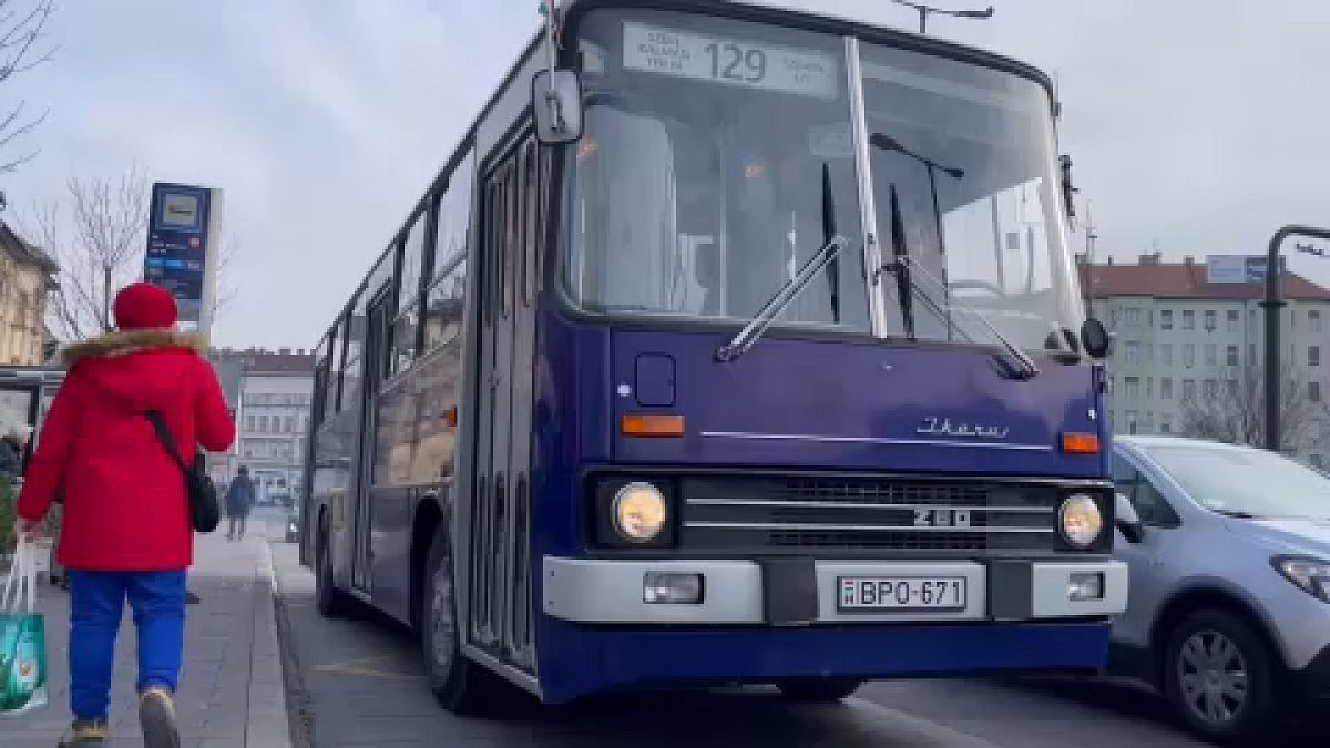 Autocarro Ikarus 260 em Budapeste