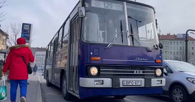 1973 Ikarus 260.00 Budapest bus