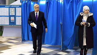 Kasim-Yomart Tokáyev, presidente reelecto de Kazajistán, Astaná, Kazajistán 20/11/2022